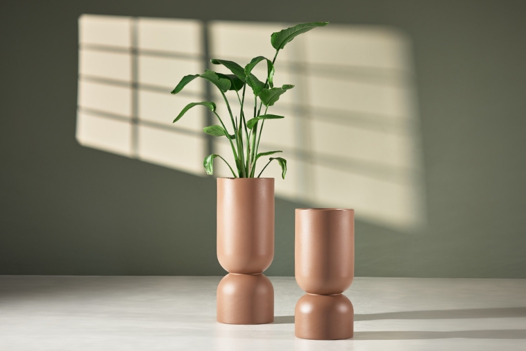 Donice beżowe mokka Perfetto